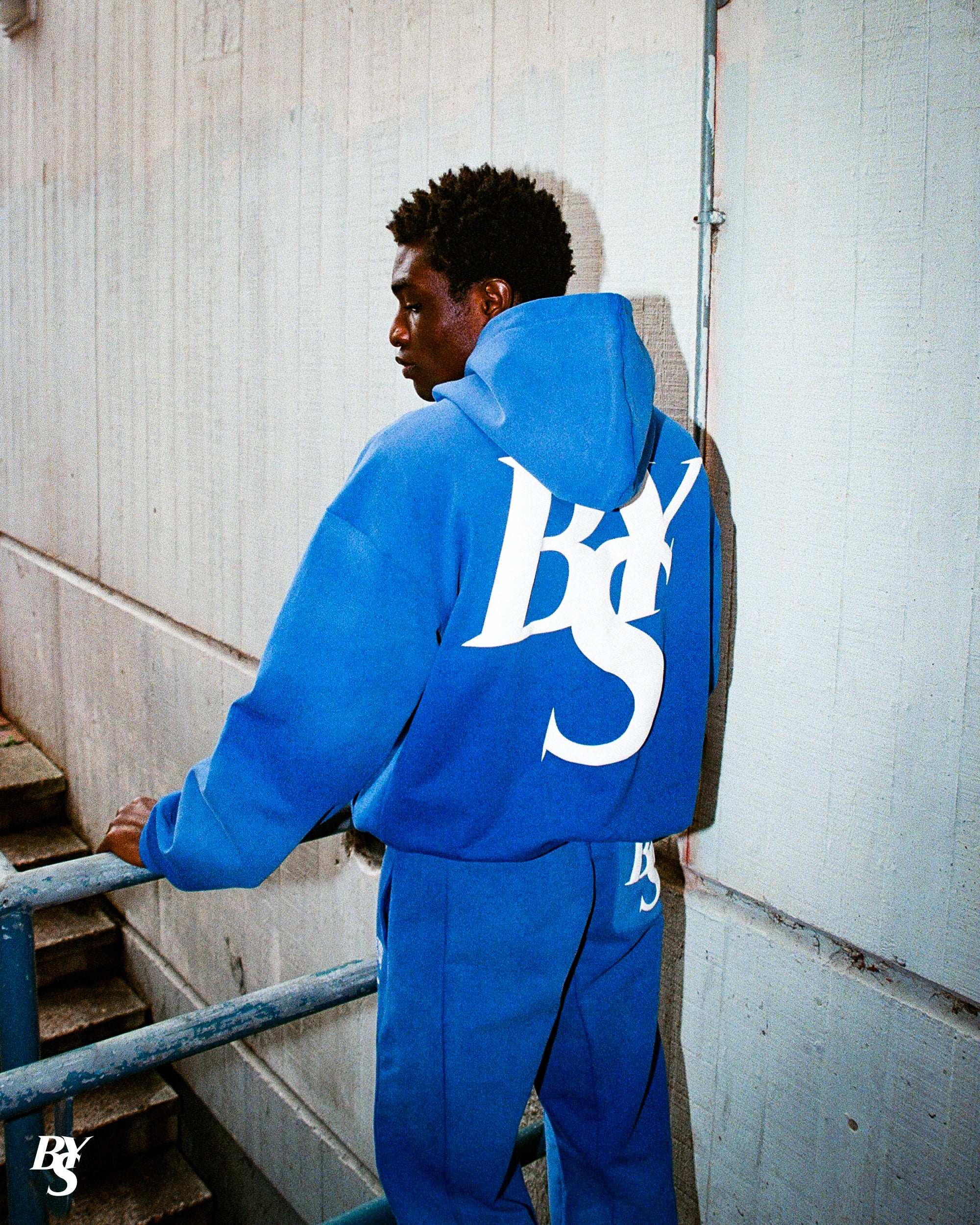 Prayer Dept Hoodie - Still Blue