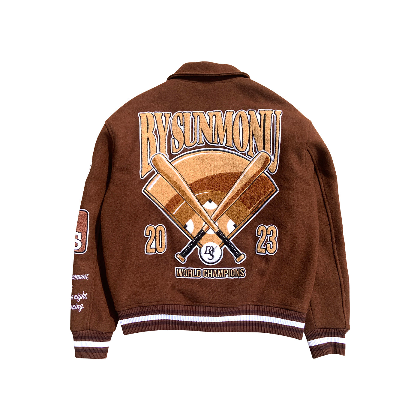 Varsity Jacket - Brown