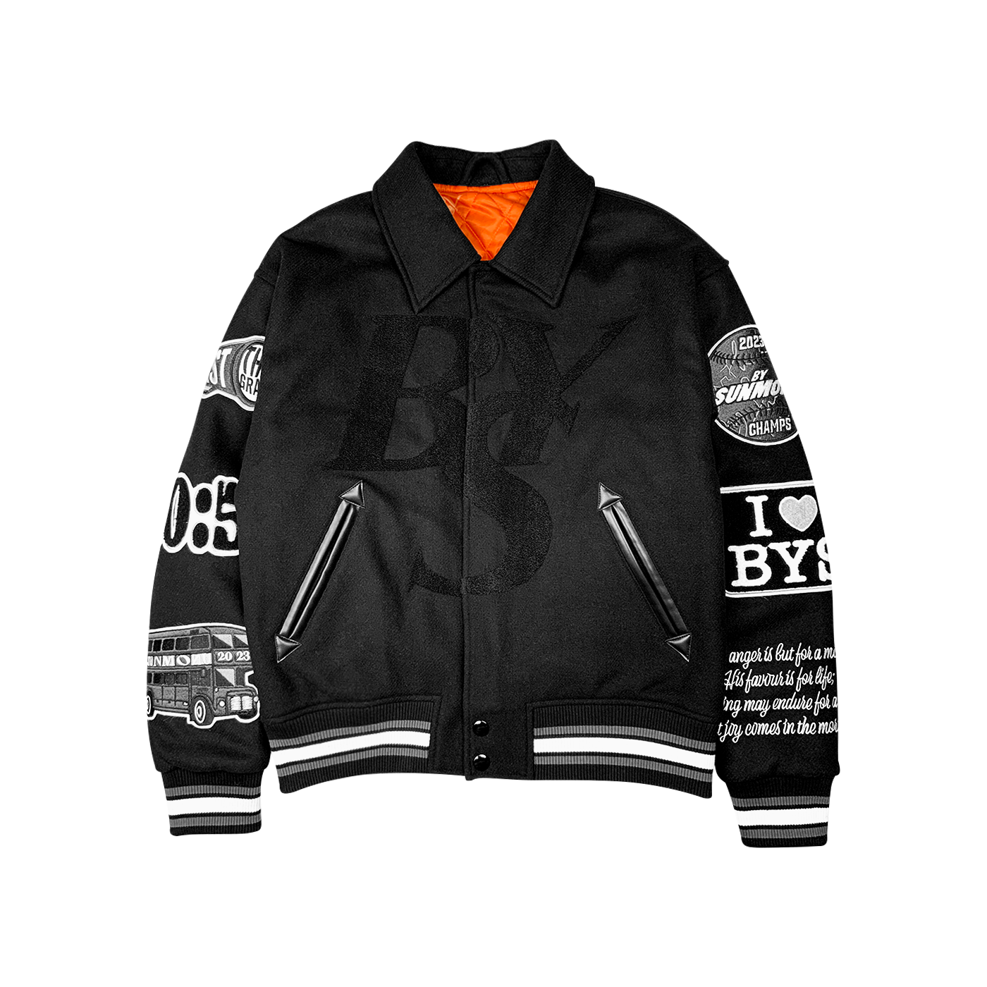 Varsity Jacket - Black