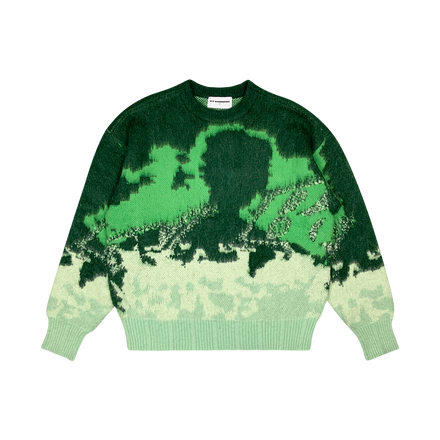 Mohair Sweater - Abundant Green (Shipping Immediately)