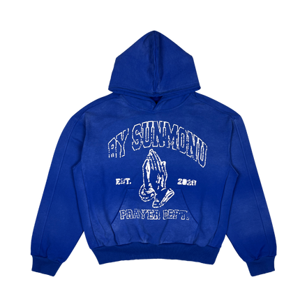 Prayer Dept Hoodie - Still Blue