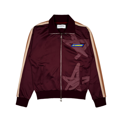 Uptown Track Jacket - Bordeaux