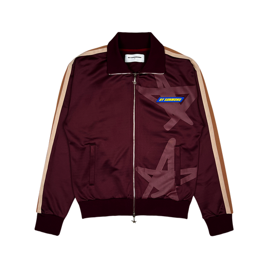 Uptown Track Jacket - Bordeaux