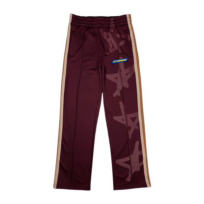 Uptown Track Pants - Bordeaux