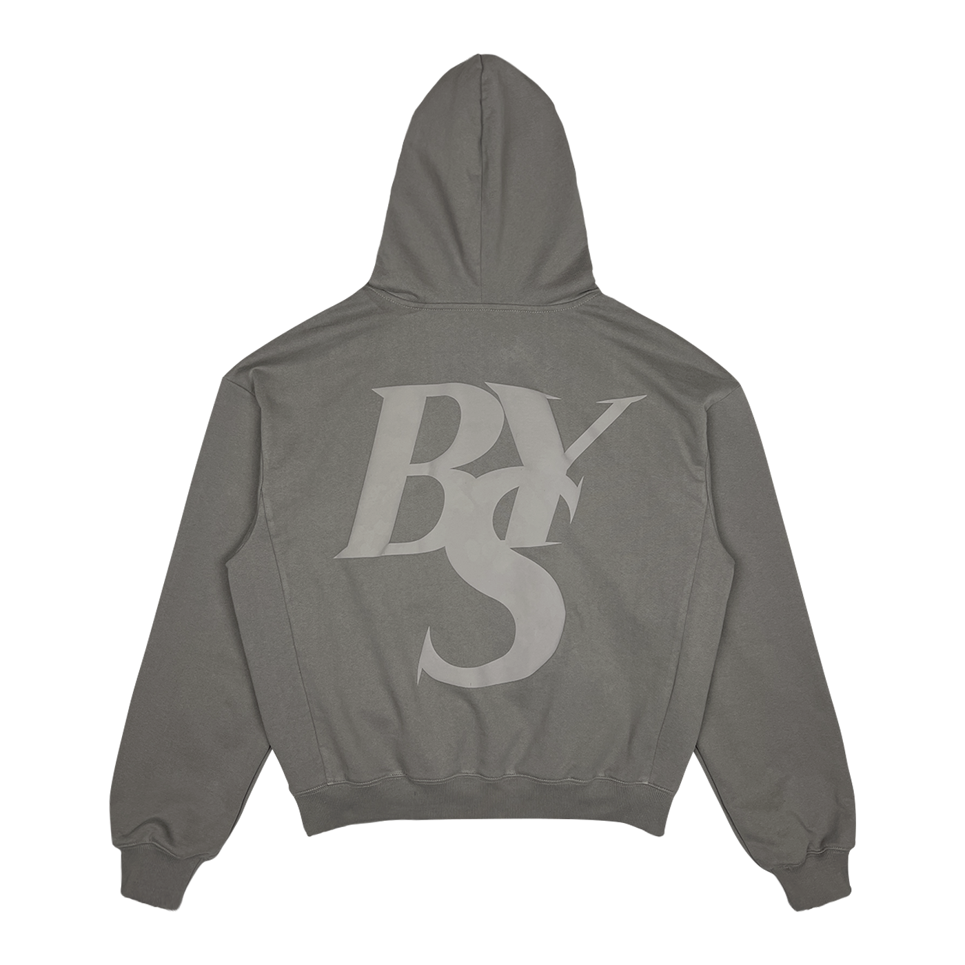 Prayer Dept Zip Hoodie - Ascension Grey