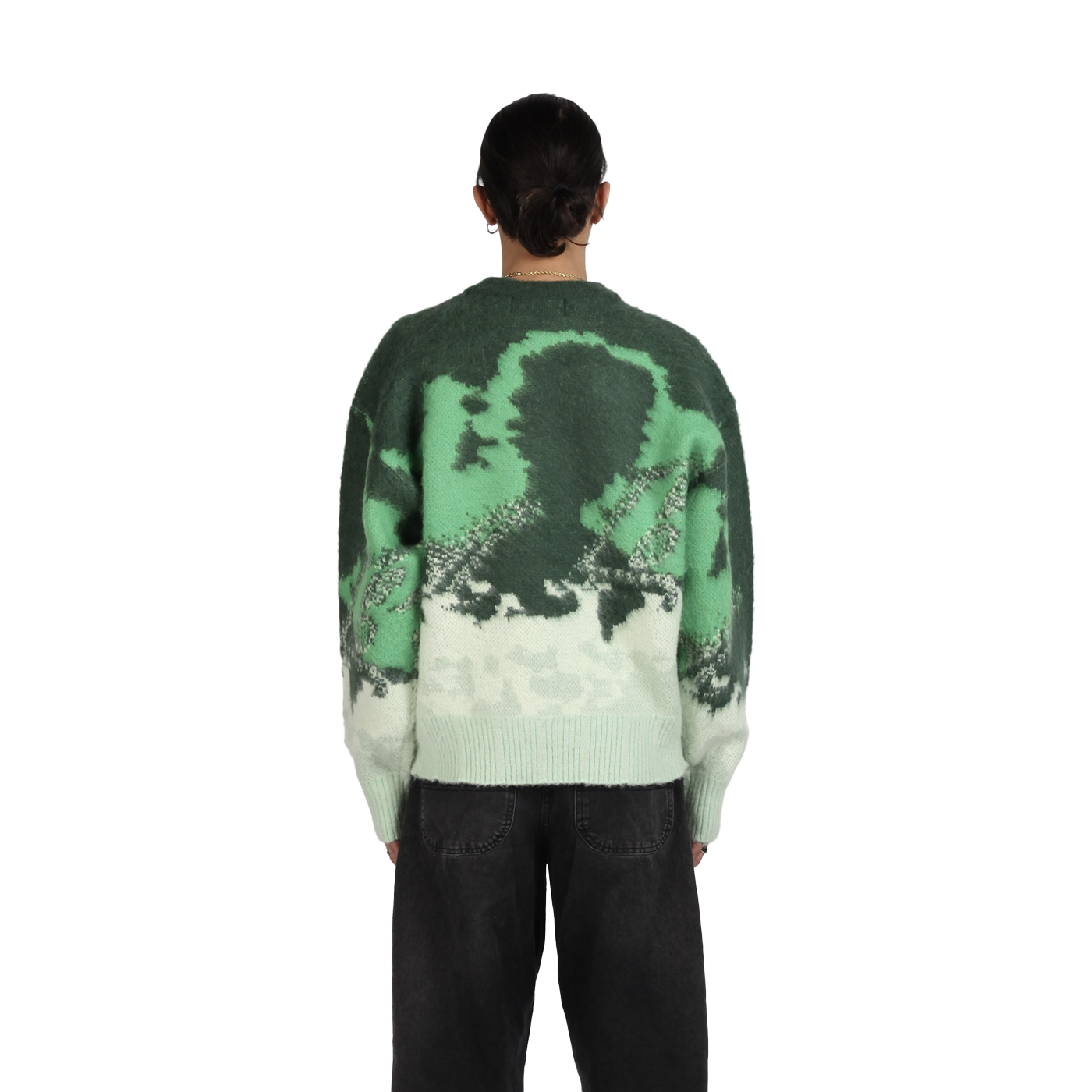 Mohair Sweater - Abundant Green (Shipping Immediately)