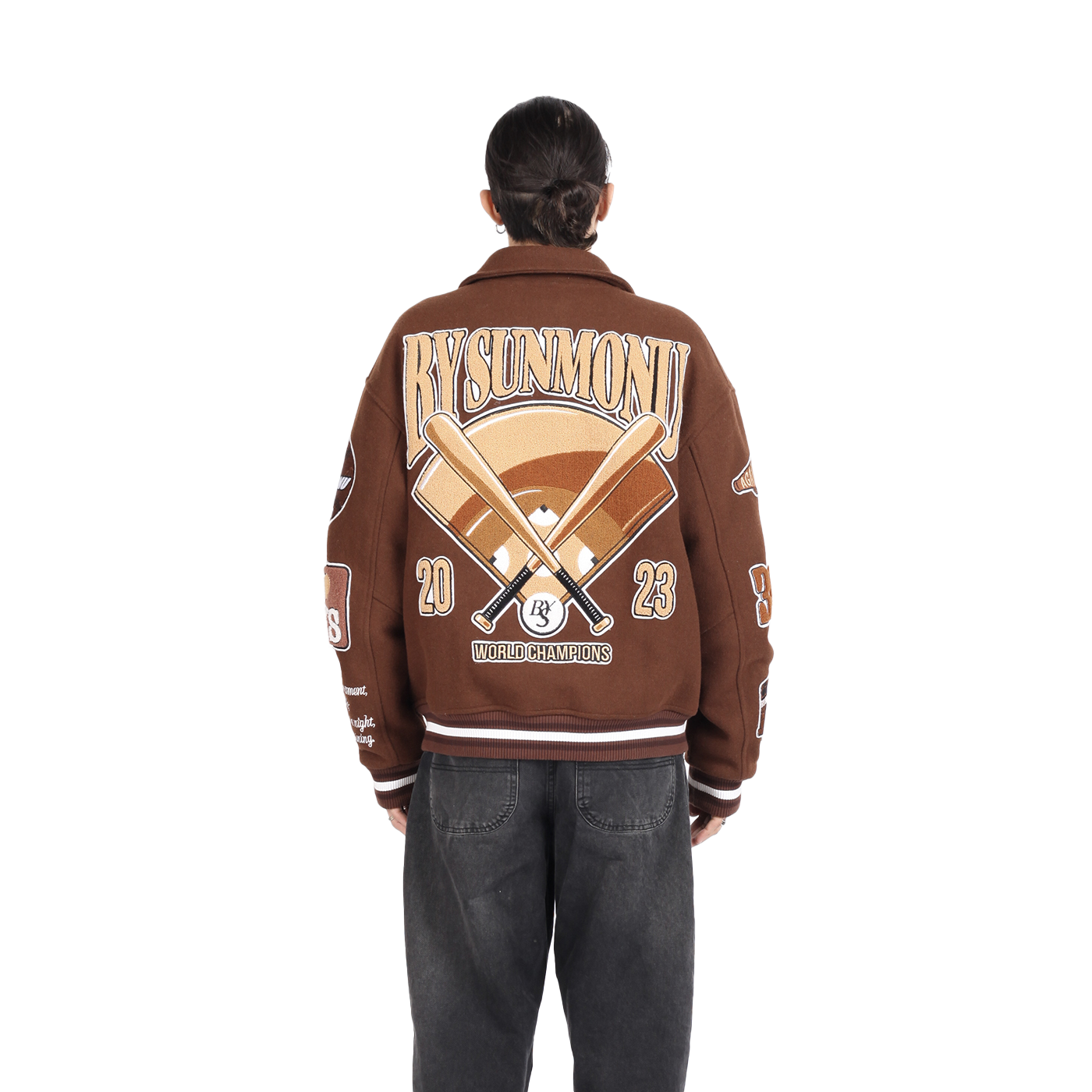 Varsity Jacket - Brown