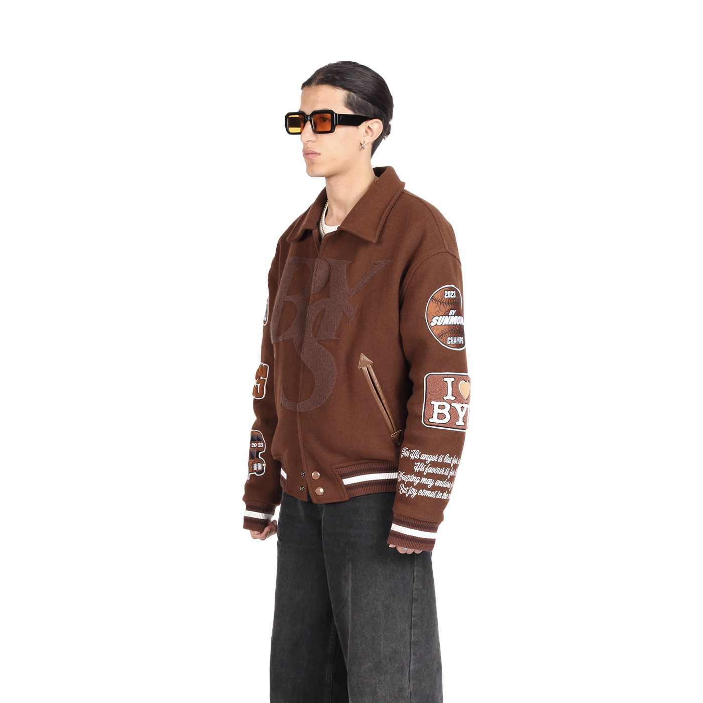 Varsity Jacket - Brown