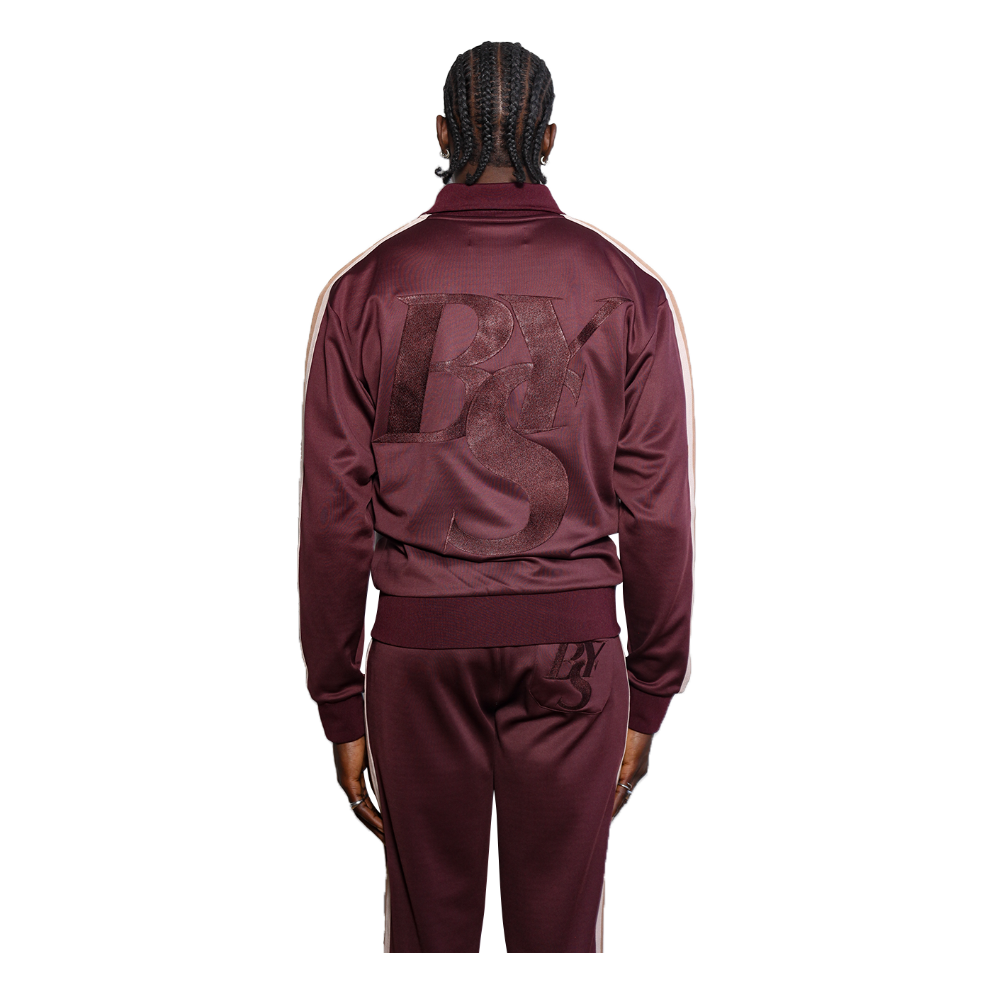 Uptown Track Jacket - Bordeaux (Ships in 7-10 working days)