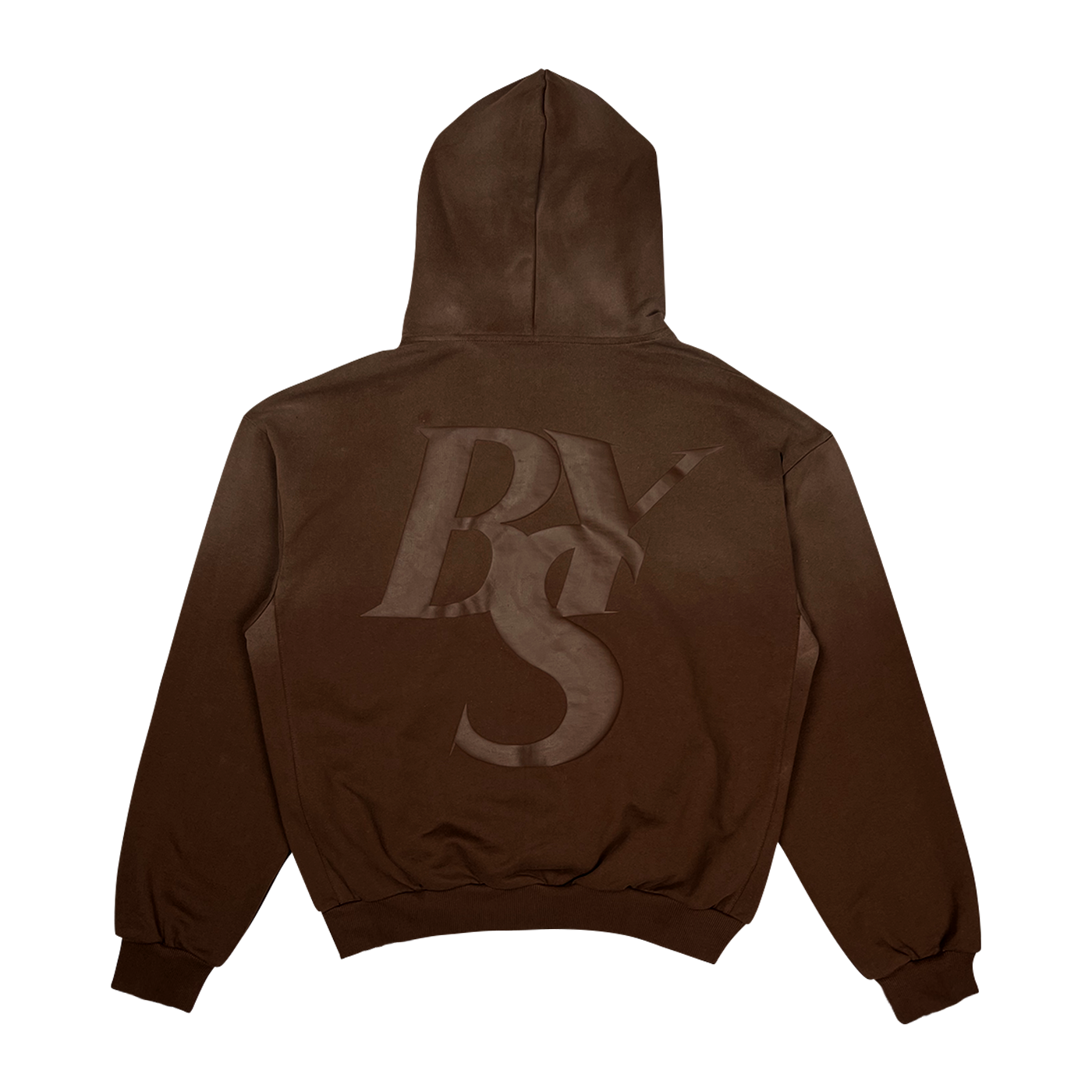 Prayer Dept Zip Hoodie - Chocolate (IN STOCK - Shipping Immediately)